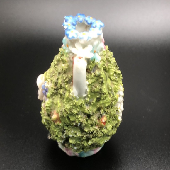 Two Elfinware & Mossesre Germany Small Miniature Double Handled Vase & Basket - Picture 7 of 16